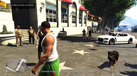 Grand Theft Auto V Paseando Al Perro Y Conociendo Gente Extra A Youtube