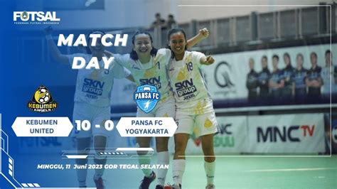 Kebumen Angels Pesta Gol Ke Gawang Pansa Fc Di Lanjutan Liga Futsal