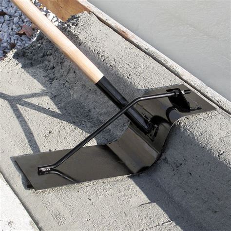 Kraft Tool Curb Mule Curb Gutter Concrete Trowel W Wood Handle