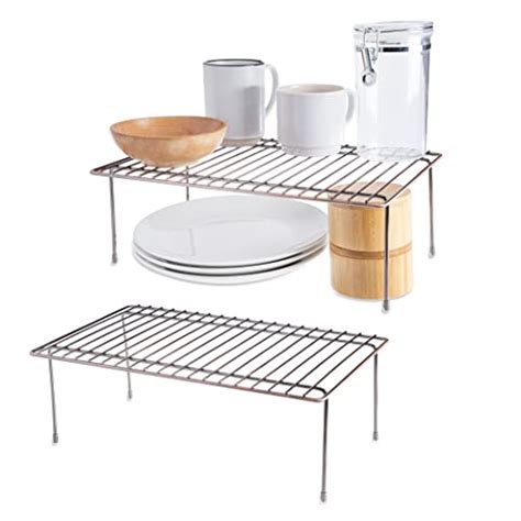 Snapklik Simplemade Kitchen Cabinet Organizer Shelf Set Of