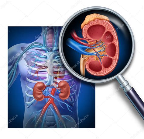 Anatomy Of The Human Kidney — Stock Photo © Lightsource 10898627