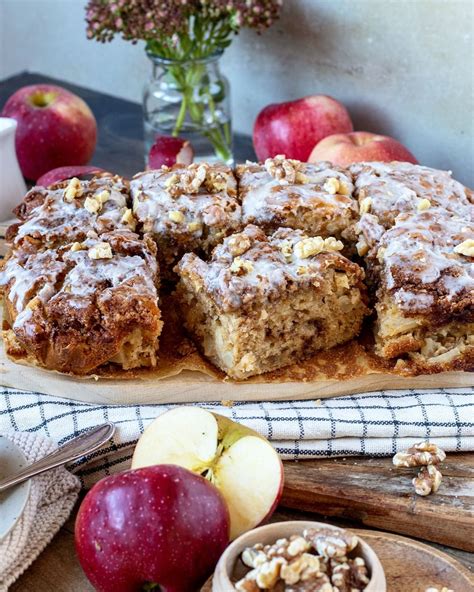 Apfelkuchen mit Walnüssen 15 minuten rezepte