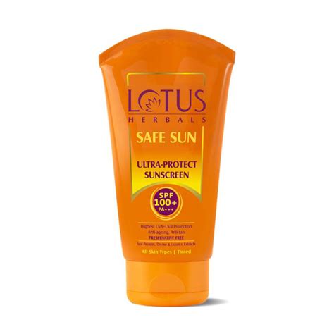 Buy Lotus Herbals Safe Sun Ultra-Protect SUNSCREEN SPF 100+ PA+++ Online