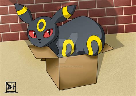 Umbreon In A Box By Tanbi No Kami On Deviantart