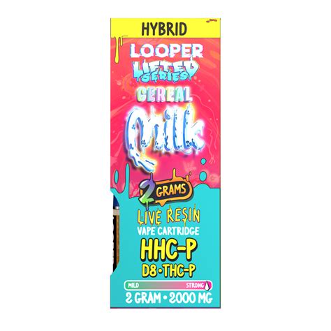Looper Cereal Milk Hybrid Lifted Series Live Resin Cartridge 2gr