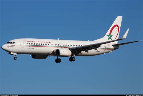 CN RGI Royal Air Maroc Boeing 737 86N WL Photo By Fabian Zuba ID