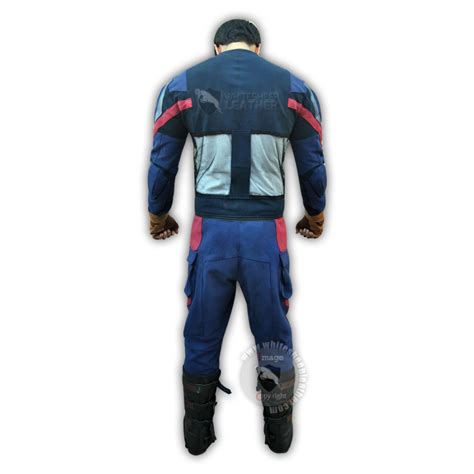 Captain America Civil war Steve Rogers Full Costume suit ( Textured ...