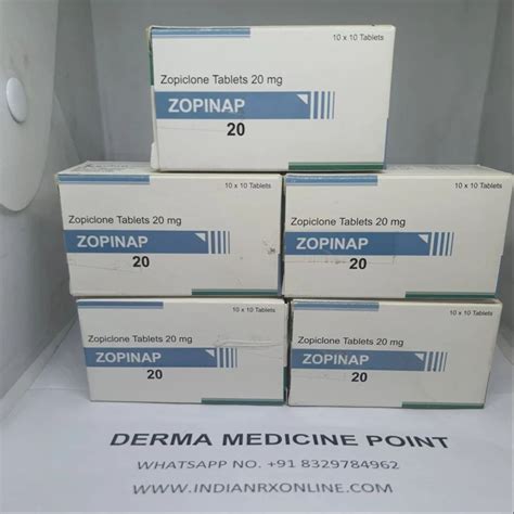 Zopinap 20 Mg At Rs 166 Stripe Zopiclone In Nagpur ID 2852893063397