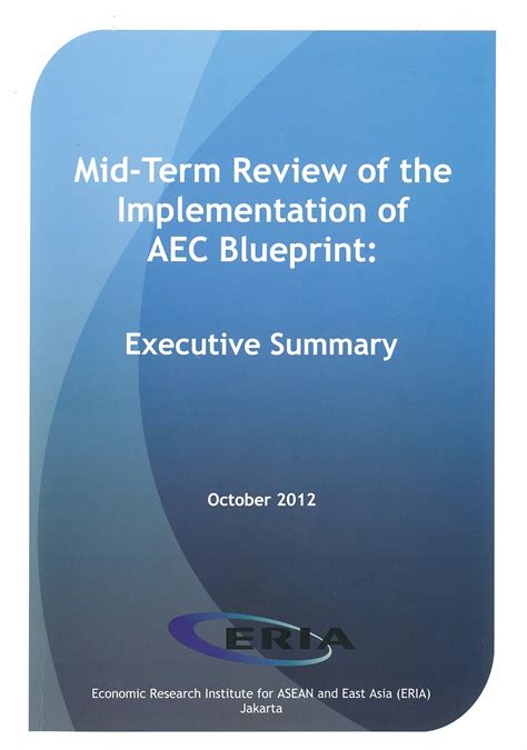 Mid Term Review Of The Implementation Of Aec Blueprint Executive Summary