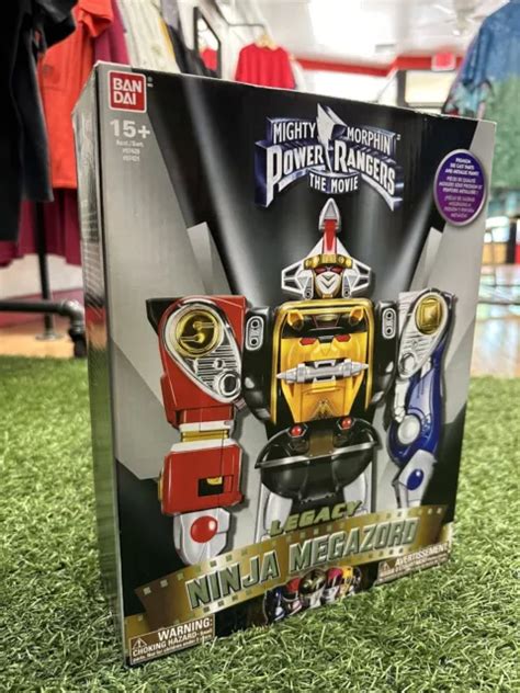 Bandai Power Rangers Mighty Morphin Legacy Ninja Megazord Action Figure