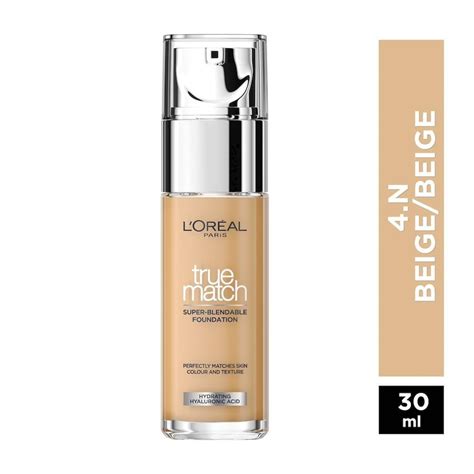 Base de maquillaje L Oréal True Match 4N beige 30 ml Walmart