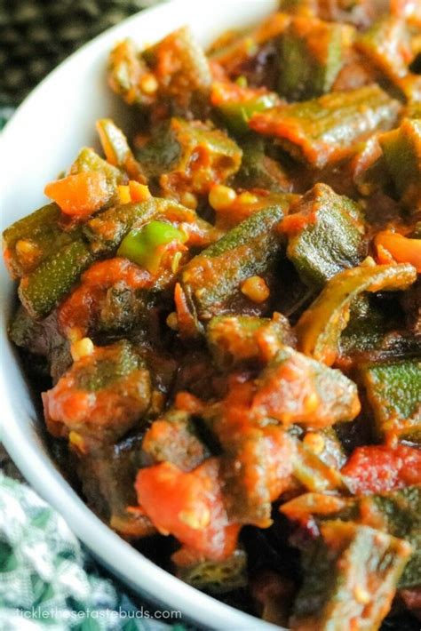 Spicy Okra And Onion Stir Fry Bhindi Pyaz Wali Tickle Those Taste Buds