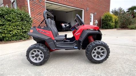 Peg Perego Polaris Rzr 900 Ride On Review Youtube