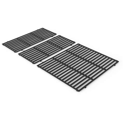 Weber Crafted Porcelain Enameled Cast Iron Cooking Grates For Genesis Ii 4 Burner Gas Grills