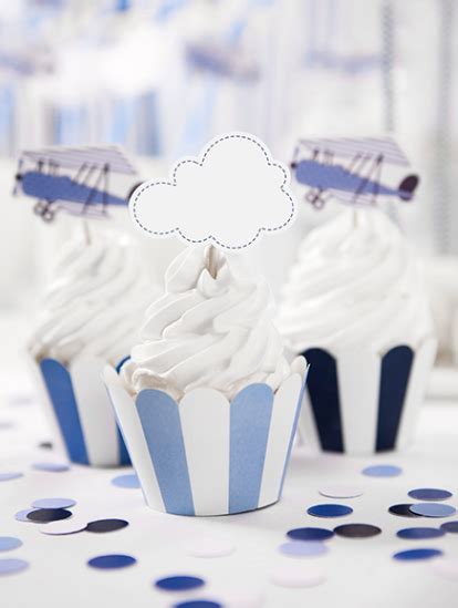 Cake Toppers Aviones Y Nubes Penguins Creativitat Amb Globus