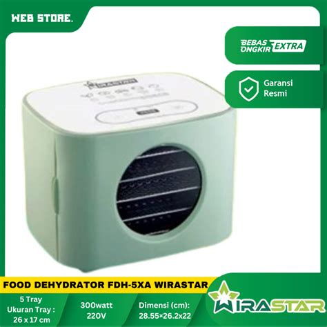 Jual Mesin Pengering Bahan Makanan Bumbu Food Dehydrator Fdh Xa