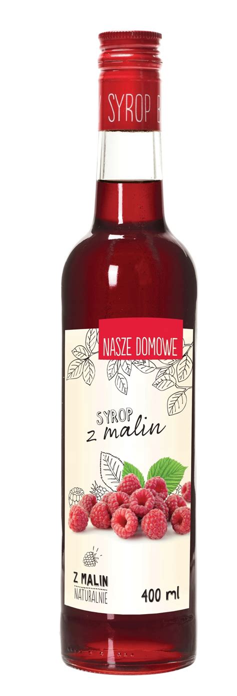 SYROP MALINOWY SOK Z MALIN NASZE DOMOWE 400ML 12065059046 Allegro Pl