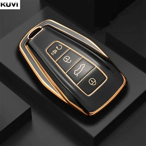 Electroplated Tpu Car Remote Key Case Cover Holder Shell For Geely