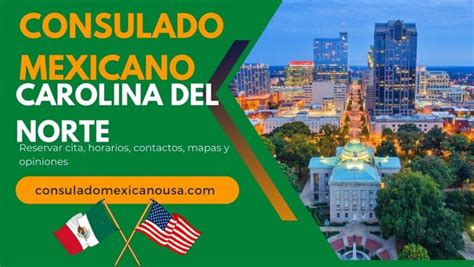 Consulado Mexicano en Carolina del Norte RESERVAR CITA AQUÍ