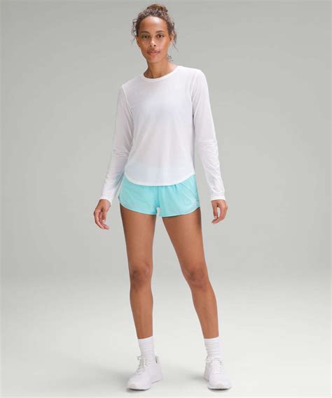 Lululemon Hotty Hot Low Rise Lined Short 2 5 Cyan Blue Lulu Fanatics
