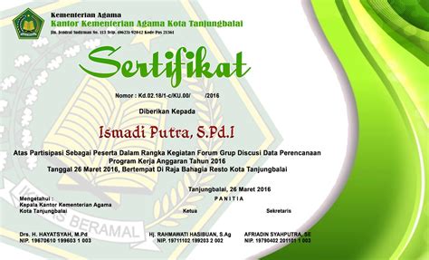 Download Template Sertifikat Narasumber Fasrjunction