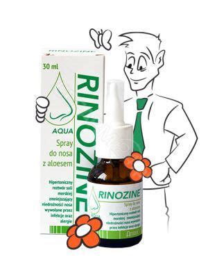 Rinozine Aqua Spray Do Nosa Z Aloesem Ml Apteka Internetowa Cefarm