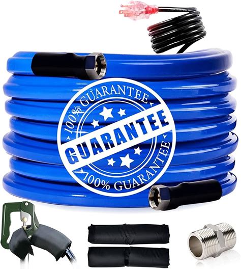 30ft15ft Heated Water Hose For Rv 45 ℉ Antifreeze Heated