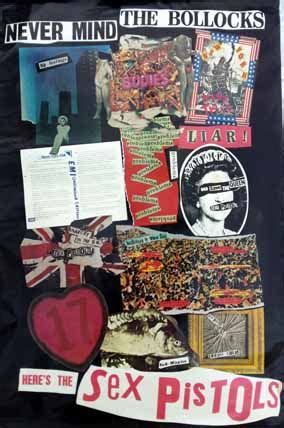 Jamie Reid John Varnom Sex Pistols Never Mind The Bollocks 1977 Moma