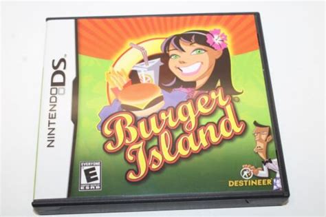 Burger Island Nintendo Ds Complete And Tested 828068212582 Ebay