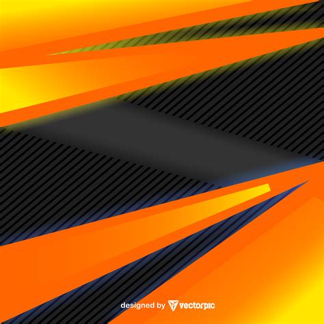 T Ng H P Vector Background Orange And Black T O N N S T I Tr V