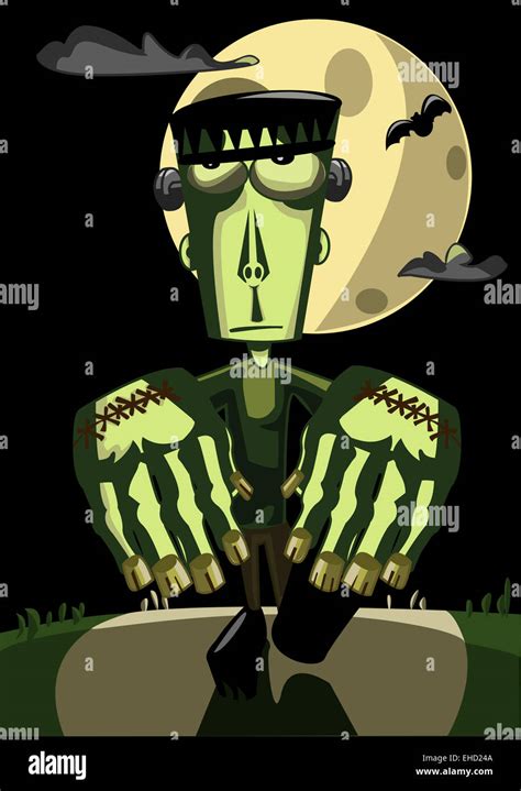 Frankenstein Monster Cartoon Hi Res Stock Photography And Images Alamy