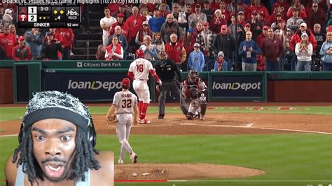 This Cant Be Real D Backs Vs Phillies Nlcs Game Highlights Mlb