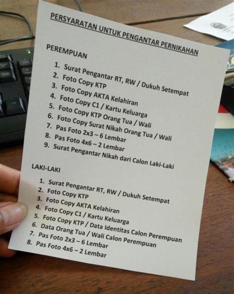 Surat Pengantar Rt Untuk Nikah Contoh Surat Resmi