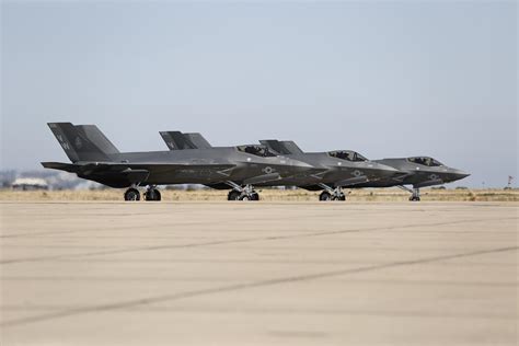 Three U S Marine Corps F 35c Lightning Iis With Vmfa 314 Prepare For