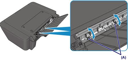 Canon PIXMA 설명서 MG3000 series 용지 공급 롤러 청소하기