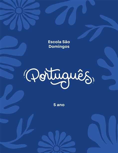 Quiz 5 Ano Portugues