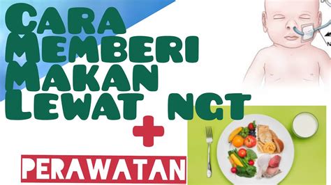 Cara Memberi Makan Melalui Selang Ngt Selang Makan Sonde Ogt