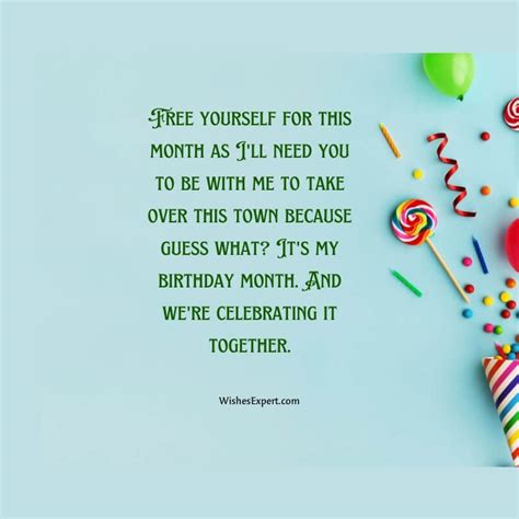 35 It S My Birthday Month Quotes Wishes Expert