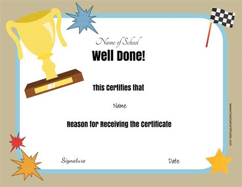 Free Funny Award Certificate Templates For Word - CUMED.ORG