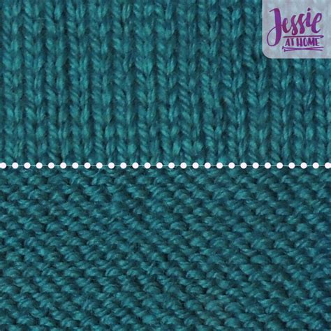 Stockinette Stitch Swatch