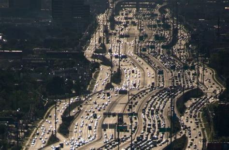 dizzying photo  worlds widest freeway sparks mass debate