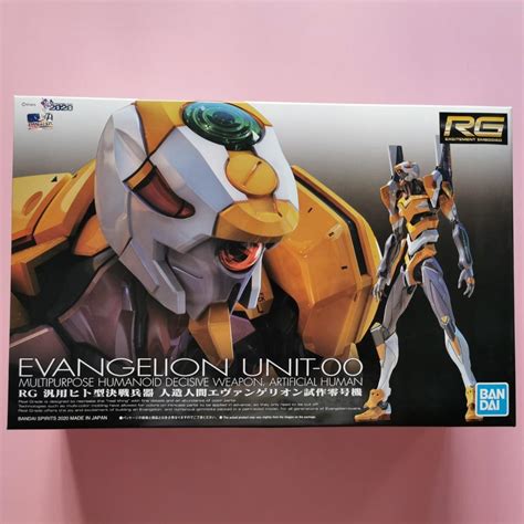 Bandai Rg Evangelion Unit 00 新世紀福音戰士 Eva 00 試作零號機 興趣及遊戲 玩具 And 遊戲類