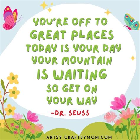 Dr Seuss Quotes Youre Off To Great Places