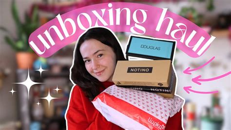 To Sam Sve Kupila Dm Notino Douglas Liupka Unboxing Haul Youtube