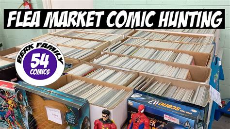 Flea Market Comic Book Hunting Youtube