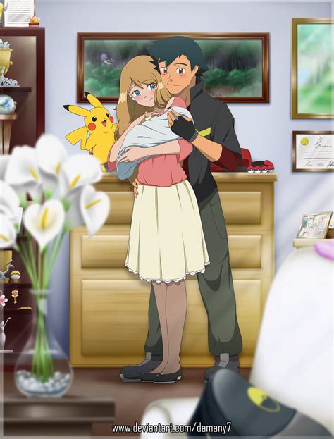 Pin By Samuel Aguiar On Amourshipping Ash X Serena Pokemon Kalos