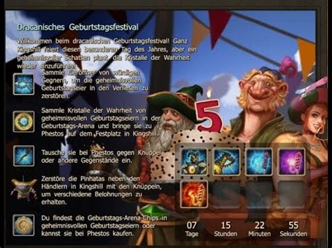 Drakensang Online Geburtstagsevent Arena YouTube