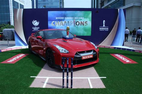 ICC Champions Trophy 2017: 'Nissan Trophy Tour' Concludes in Chandigarh