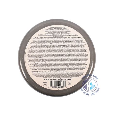 [BIG SIZE] Reuzel Extreme Hold Matte Pomade 340g