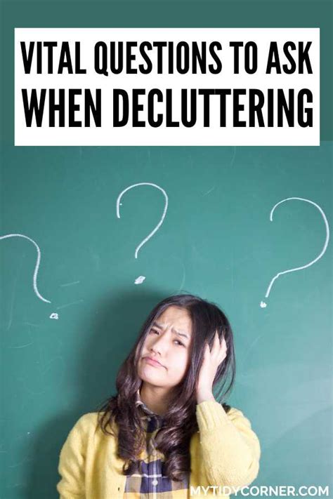 13 Key Decluttering Questions To Guide Your Purge